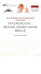 Mobile Screenshot of besser-sehen-ohne-brille.de